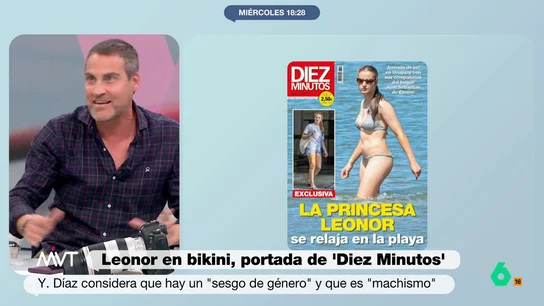 Raúl García, sobre las fotografías en bikini de la princesa Leonor: "Es un bulo que la Casa Real esté parando las imágenes" El fotógrafo aclara en Más Vale Tarde que la tardanza a la hora de publicar las instantáneas de la princesa en una playa de Uruguay se ha debido a que no se había llegado a un acuerdo con el fotógrafo.
