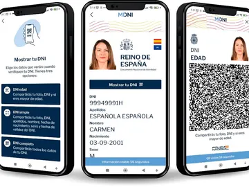 La app de MiDNI La app de MiDNI