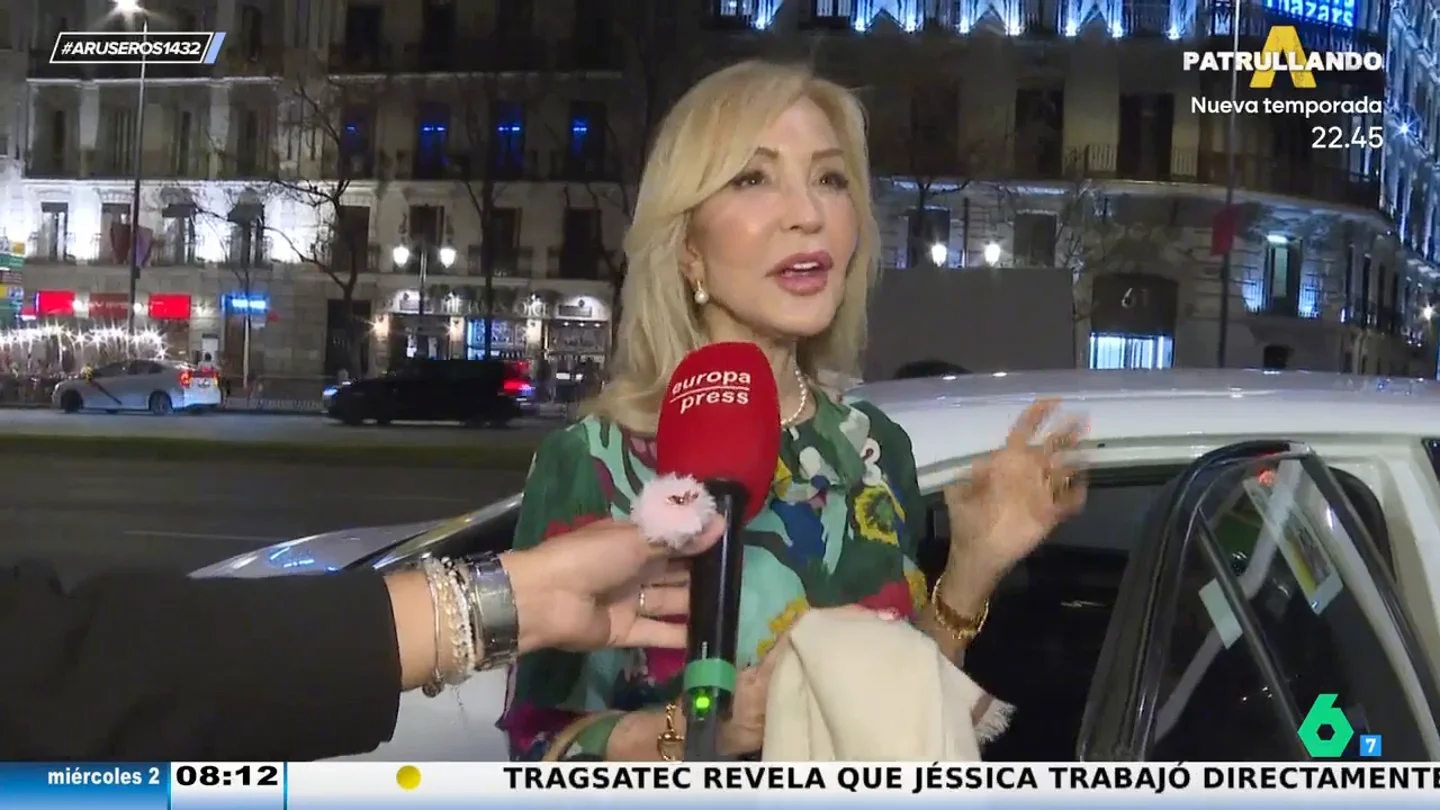Carmen Lomana, sobre vivir con Jesús Arroyo: "Puede venir a merendar, pero en mi casa no meto a nadie" Carmen Lomana, sobre vivir con Jesús Arroyo: "Puede venir a merendar, pero en mi casa no meto a nadie"