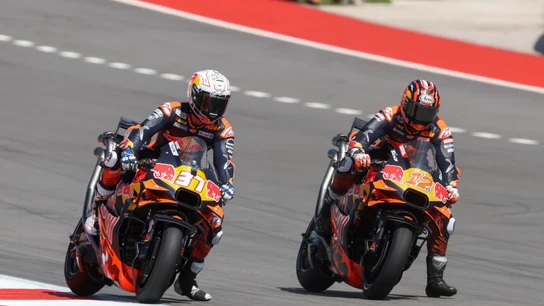 Pedro Acosta y Maverick Viñales Pedro Acosta y Maverick Viñales