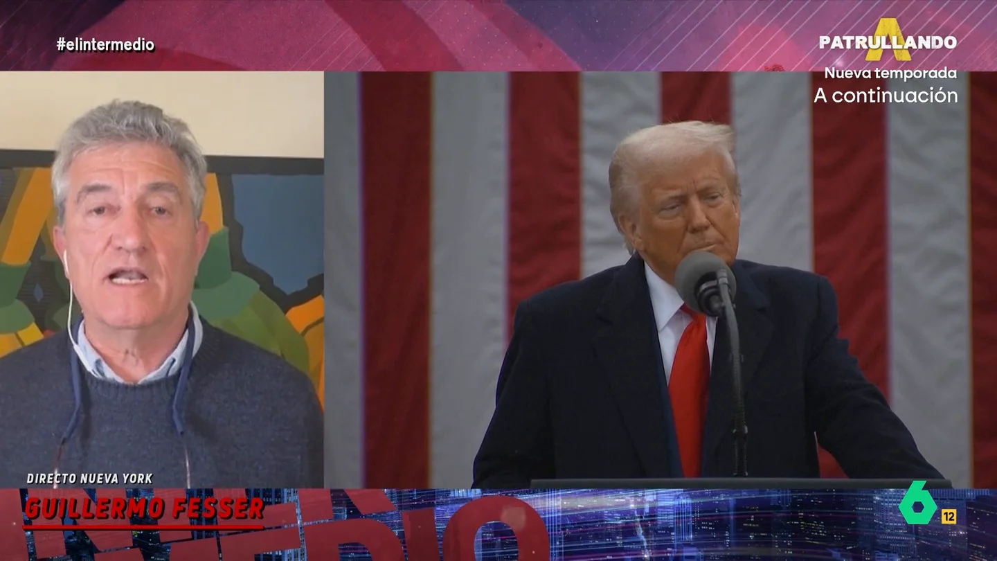 Guillermo Fesser, sobre los datos de Trump para justificar sus aranceles: "Estos números parecen una exageración" El corresponsal analiza el inicio de la comparecencia del presidente de EEUU en el que ha anunciado su plan arancelario. Trump ha puesto ejemplos sobre el precio de los vehículos o productos como la leche para justificar los aranceles impuestos.