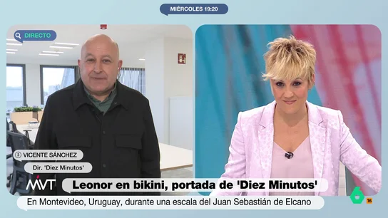 Vicente Sánchez, de 'Diez Minutos', revela cómo negociaron las fotos de Leonor: "Tras cinco reuniones, llegamos a un acuerdo" Vicente Sánchez, de 'Diez Minutos', revela cómo negociaron las fotos de Leonor: "Tras cinco reuniones, llegamos a un acuerdo"