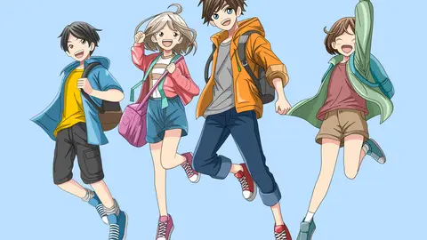 Ilustración anime Ilustración anime