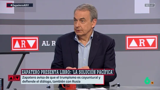 Zapatero, tajante sobre Trump: "Representa la mayor traición al espíritu de la sociedad americana" Zapatero, tajante sobre Trump: "Representa la mayor traición al espíritu de la sociedad americana"