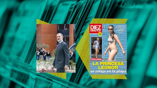 Casa Real, sobre fotografías de la princesa Leonor en la playa Casa Real, sobre fotografías de la princesa Leonor en la playa