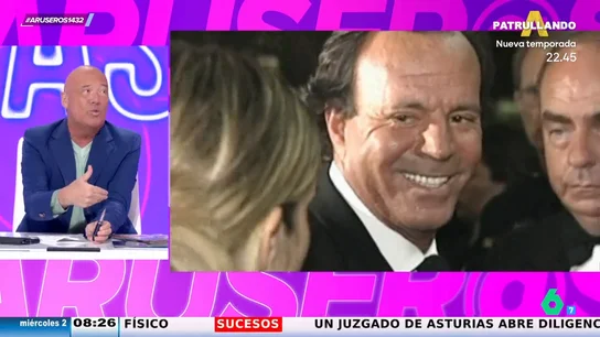 Alfonso Arús, sobre Julio Iglesias: "Ha dicho que de cintura para abajo se siente como una persona de 500 años" Alfonso Arús, sobre Julio Iglesias: "Ha dicho que de cintura para abajo se siente como una persona de 500 años"