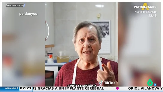 "No seas pelota, ¡estoy como una p*** cabra!": el desparpajo de una de las abuelas del reto gastronómico de Peldanyos "No seas pelota, ¡estoy como una p*** cabra!": el desparpajo de una de las abuelas del reto gastronómico de Peldanyos