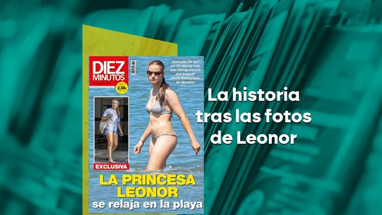 La historia tras las fotos de Leonor en la playa La historia tras las fotos de Leonor en la playa