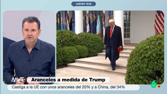 Iñaki López, sobre el servilismo de Milei hacia Trump: "Es un palanganero de primer orden" Iñaki López, sobre el servilismo de Milei hacia Trump: "Es un palanganero de primer orden"