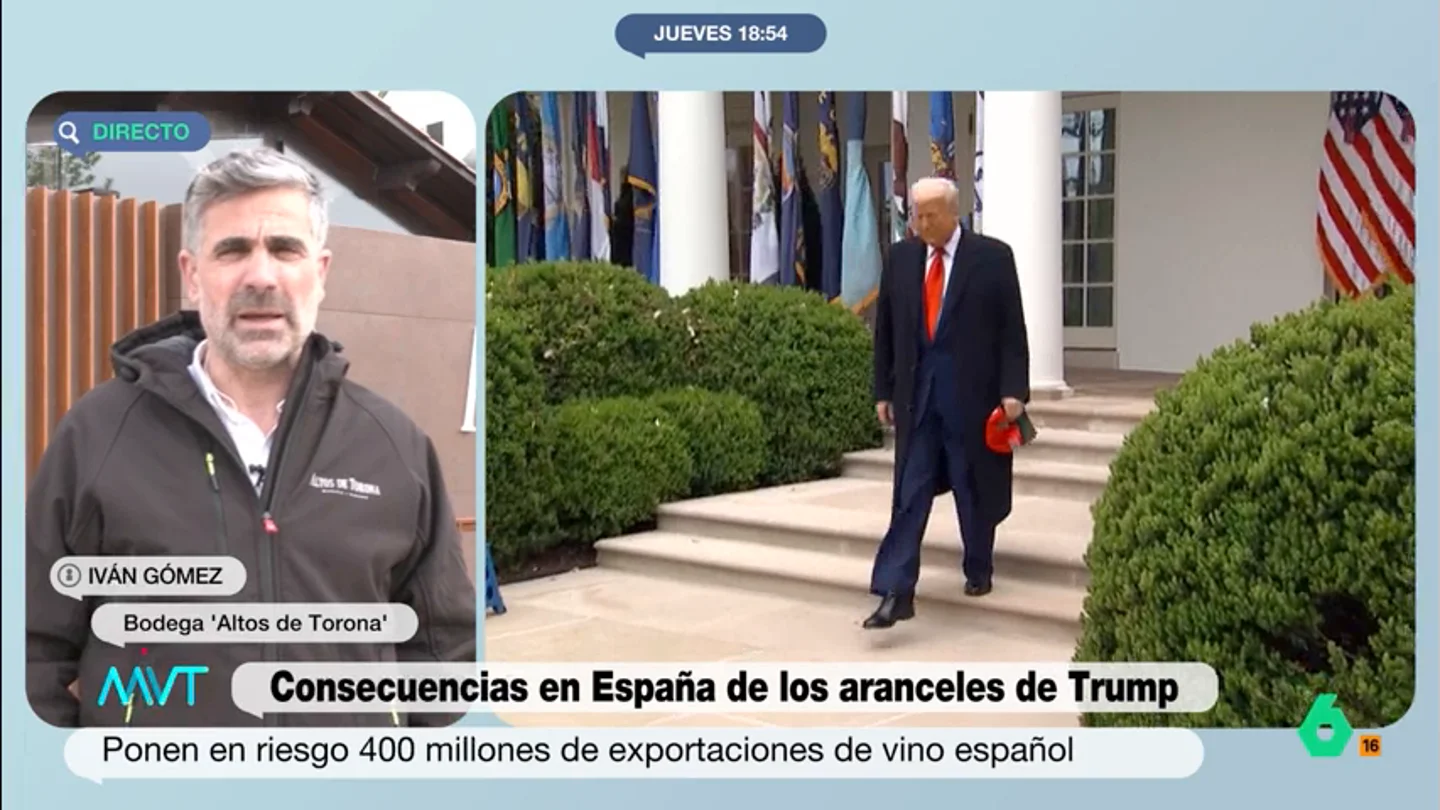 La alarmante previsión del empresario Iván Gómez sobre los aranceles de Trump: "Serán un desastre para España y Europa" La alarmante previsión del empresario Iván Gómez sobre los aranceles de Trump: "Serán un desastre para España y Europa"