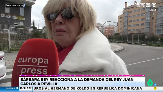 Bárbara Rey se acuerda del rey Felipe tras la denuncia del rey Juan Carlos a Revilla: "Preguntadle qué piensa de su padre" Bárbara Rey se acuerda del rey Felipe tras la denuncia del rey Juan Carlos a Revilla: "Preguntadle qué piensa de su padre"