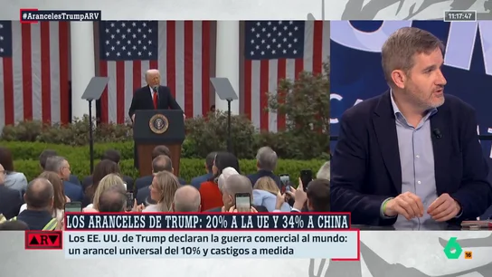 Ignacio Urquizu, sobre los aranceles de Trump: "Vamos a desandar un siglo en muchos aspectos" Ignacio Urquizu, sobre los aranceles de Trump: "Vamos a desandar un siglo en muchos aspectos"
