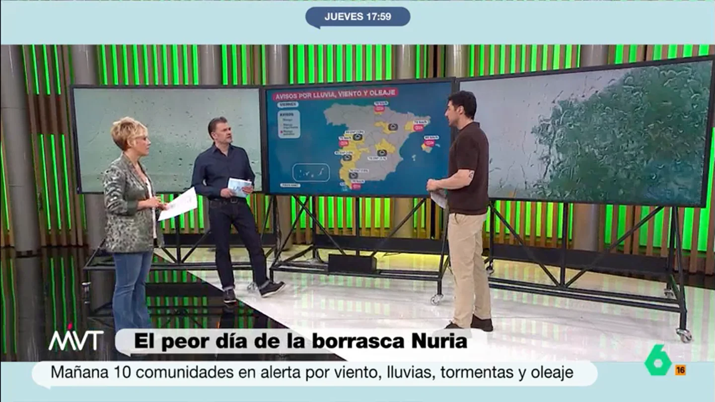 Iñaki López y Cristina Pardo, con Francisco Cacho Iñaki López y Cristina Pardo, con Francisco Cacho
