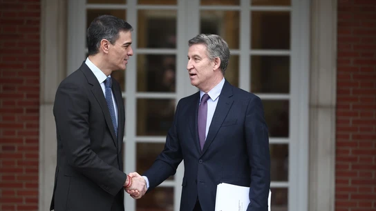 Pedro Sánchez y Alberto Núñez Feijóo, en una foto de archivo Pedro Sánchez y Alberto Núñez Feijóo, en una foto de archivo