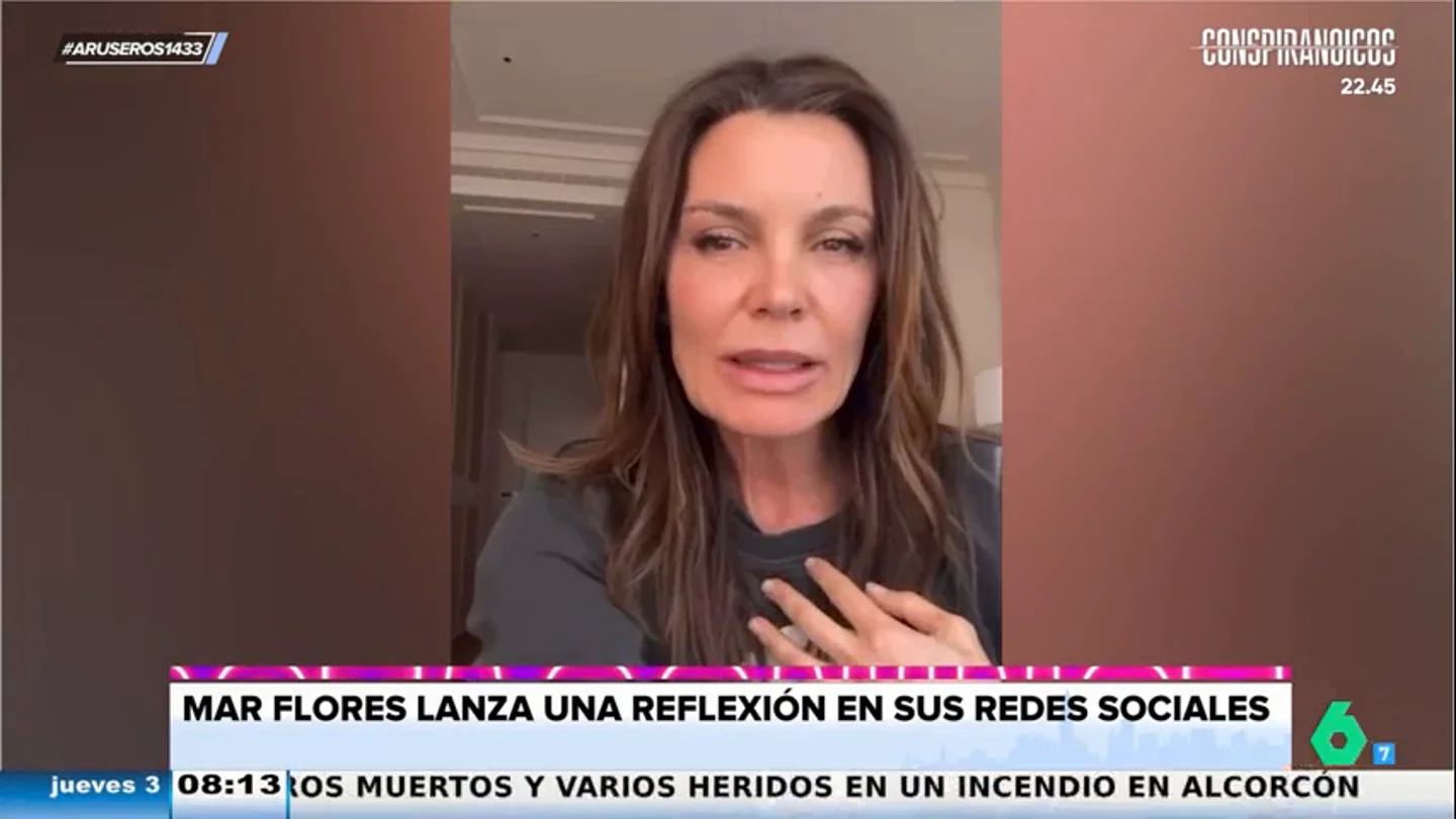 La teoría de Alfonso Arús sobre el amargo y enigmático mensaje de Mar Flores en Instagram: "Yo juraría que Sacal, 'recibil'" La teoría de Alfonso Arús sobre el amargo y enigmático mensaje de Mar Flores en Instagram: "Yo juraría que Sacal, 'recibil'"