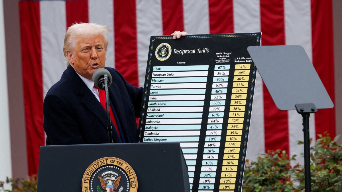 Las consecuencias de los temidos aranceles de Trump un año después del 'Liberation Day': menos exportaciones españolas pero crecimiento del Ibex 35