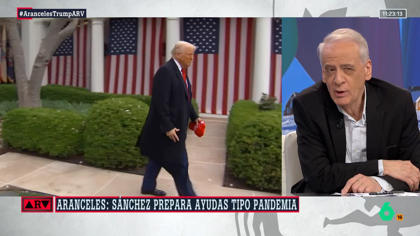 Cembrero señala que Trump está "renunciando al liderazgo político" de Occidente: "Es el día de la recesión" Cembrero señala que Trump está "renunciando al liderazgo político" de Occidente: "Es el día de la recesión"