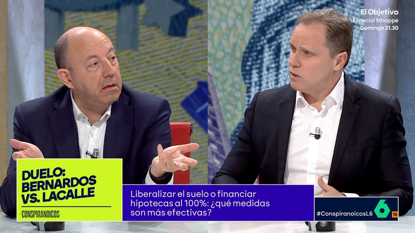 Gonzalo Bernardos: "La gente que no encuentra vivienda en Madrid pueden vivir en Toledo o en Segovia" El economista catalán tiene claro que sus palabras pueden resultar polémicas pero, como indica, "mucha gente quiere vivir donde ha vivido con sus padres". "¿Es un derecho constitucional?", añade.