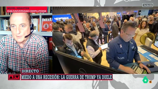 Miguel Sebastián explica cómo evitar la recesión global: "Tenemos que convertir esto en todos contra EEUU" Miguel Sebastián explica cómo evitar la recesión global: "Tenemos que convertir esto en todos contra EEUU"
