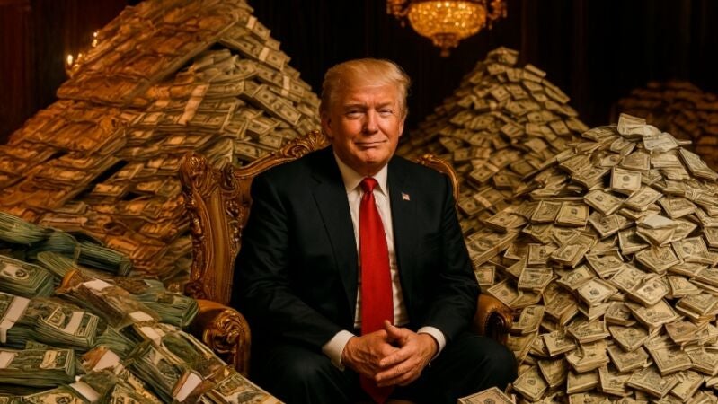 El mundo tiembla, pero Trump juega al golf: la ofensiva arancelaria como parte de su estrategia de 'todo por negocio'