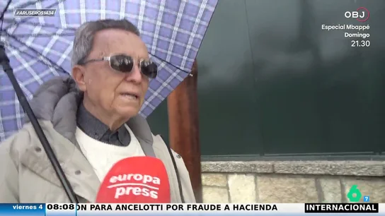 La reacción de Ortega Cano tras la entrevista de su hijo sorprende a Alfonso Arús: "¿Está emocionado o resfriado?" La reacción de Ortega Cano tras la entrevista de su hijo sorprende a Alfonso Arús: "¿Está emocionado o resfriado?"
