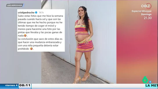 Cristina Pedroche desvela por qué está viviendo con su hija en casa de sus padres en Vallecas y no con Dabiz Muñoz Cristina Pedroche desvela por qué está viviendo con su hija en casa de sus padres en Vallecas y no con Dabiz Muñoz