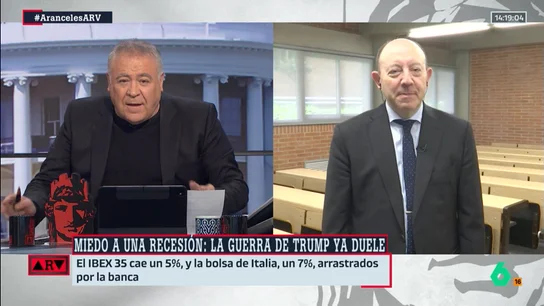Bernardos llama a la calma tras los aranceles de Trump: "Esto no es para España más que un simple resfriado" Bernardos llama a la calma tras los aranceles de Trump: "Esto no es para España más que un simple resfriado"
