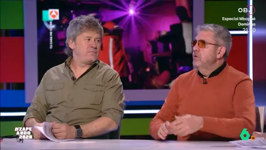 Zapeando adelanta la actuación de Florentino Fernández en 'Tu cara me suena': "Va a ser flipante, un 'opening' espectacular" El humorista acompaña a Ángel Llacer, Chenoa y Lolita como jurado de la duodécima edición del divertido concurso de Antena 3. No te pierdas su actuación en el vídeo principal.