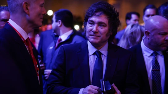 El presidente argentino, Javier Milei, en una imagen de archivo El presidente argentino, Javier Milei, en una imagen de archivo