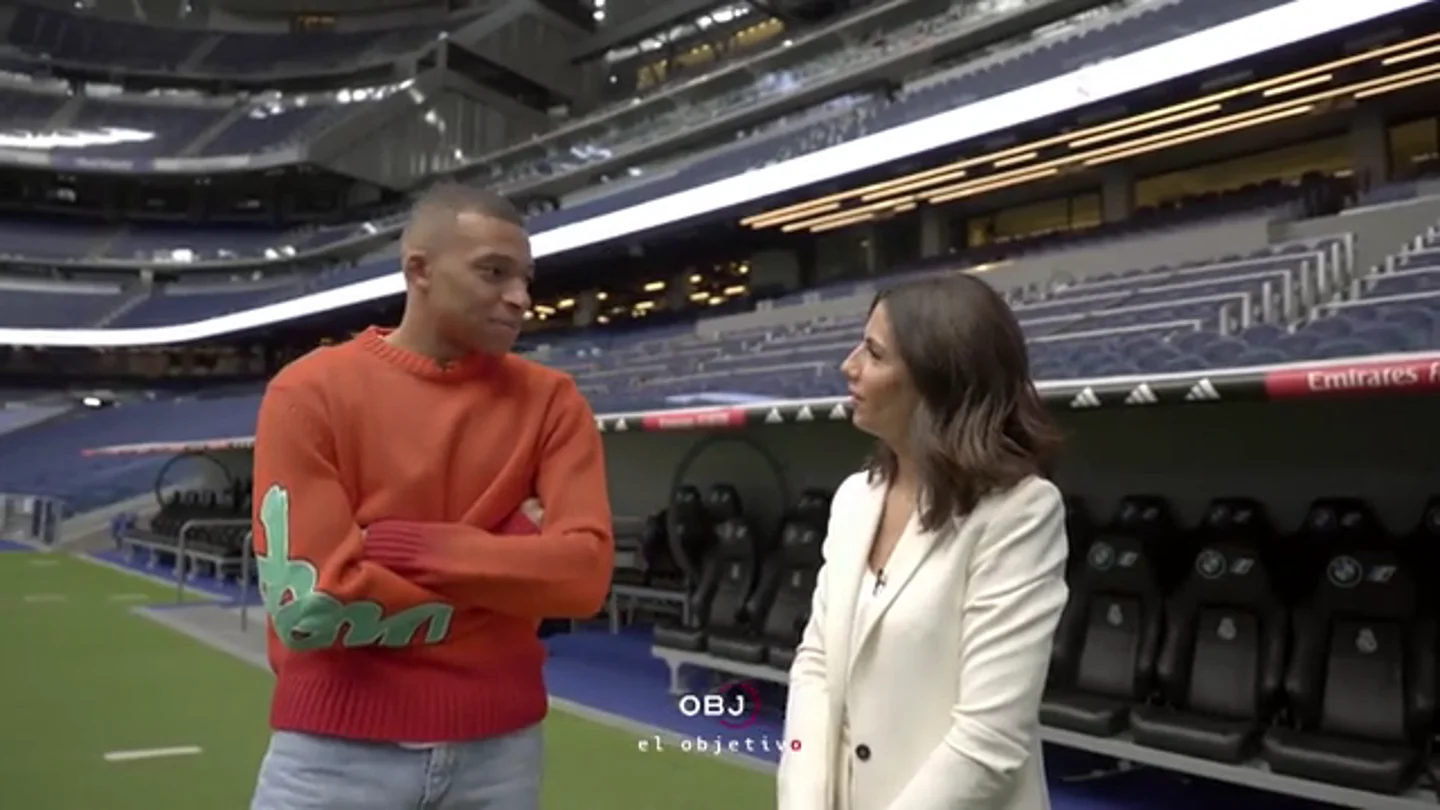 Su infancia, el fichaje por el Real Madrid y su implicación social: Mbappé se sincera con Ana Pastor en El Objetivo Su infancia, el fichaje por el Real Madrid y su implicación social: Mbappé se sincera con Ana Pastor en El Objetivo
