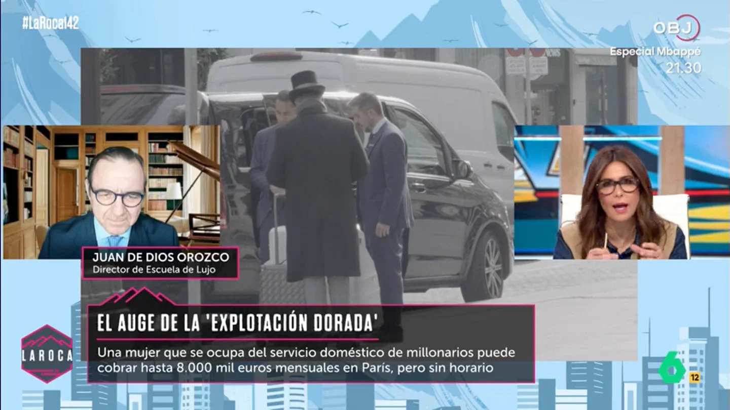 Juan de Dios Orozco, Escuela de Lujo, desvela el salario actual de los mayordomos en España: "Entre 45.000 y 50.000 netos al año" Juan de Dios Orozco, Escuela de Lujo, desvela el salario actual de los mayordomos en España: "Entre 45.000 y 50.000 netos al año"