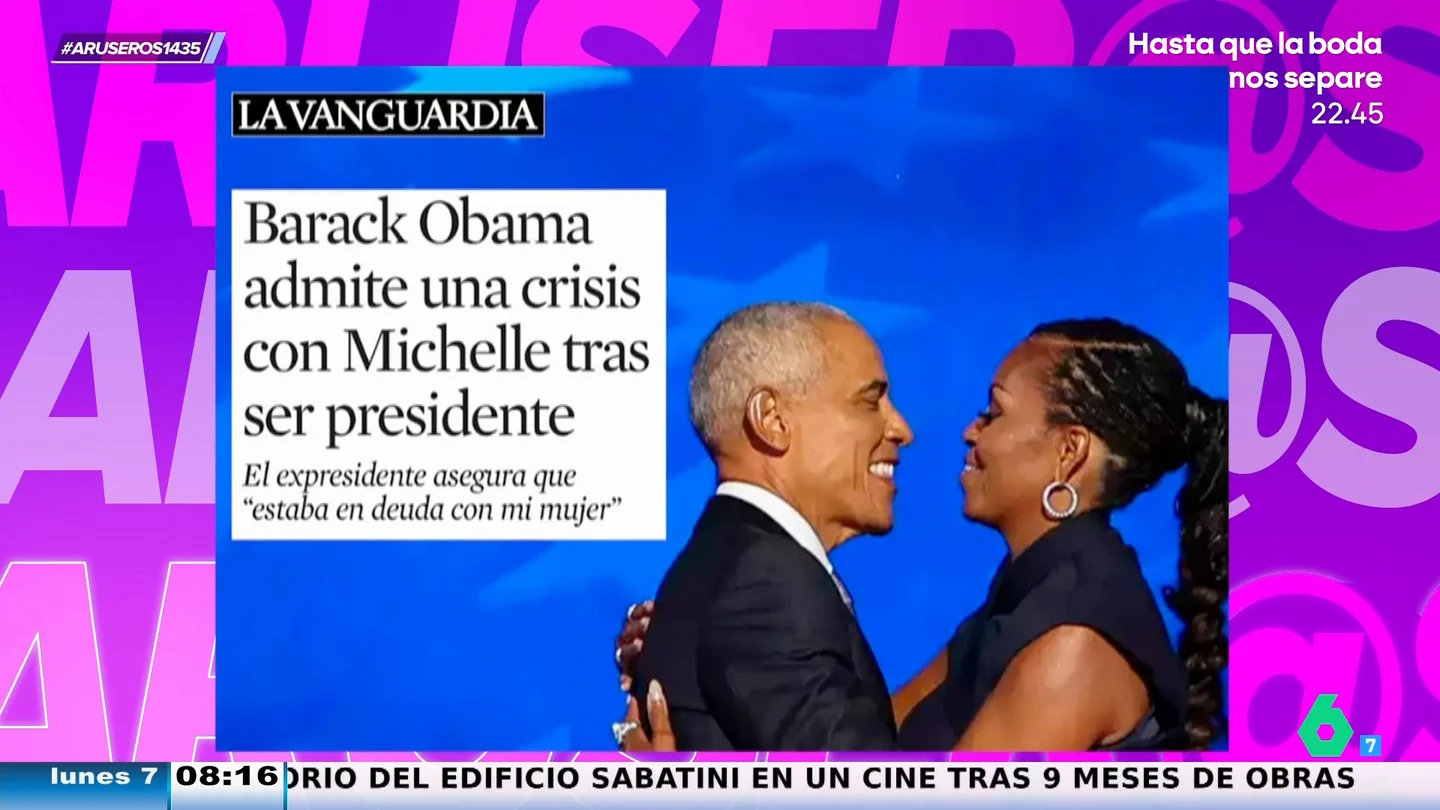 Alfonso Arús, tras reconocer Barack Obama la crisis con Michelle Obama: "Esto está muerto" Alfonso Arús, tras reconocer Barack Obama la crisis con Michelle Obama: "Esto está muerto"