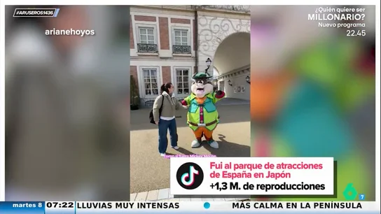 Una española visita el parque de atracciones de Japón dedicado a nuestro país: "Hay peluches de don Quijote, Sancho Panza y Dulcinea" Una española visita el parque de atracciones de Japón dedicado a nuestro país: "Hay peluches de don Quijote, Sancho Panza y Dulcinea"