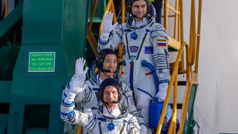 Tripulación misión Soyuz MS-27 Tripulación misión Soyuz MS-27