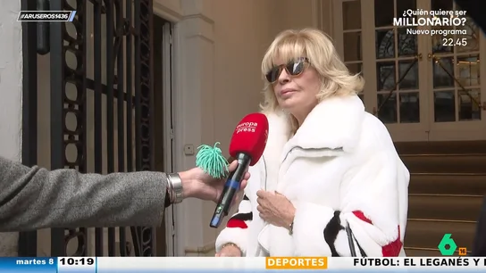 La reacción de Bárbara Rey tras la denuncia del rey emérito a Revilla: "Hay que ver cómo le afecta la edad a mucha gente" La reacción de Bárbara Rey tras la denuncia del rey emérito a Revilla: "Hay que ver cómo le afecta la edad a mucha gente"
