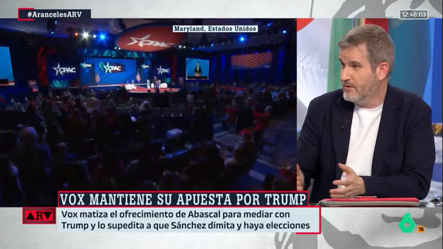 Ignacio Urquizu, sobre Vox: "Parece que en el orden internacional prefiere a los adversarios del país" Ignacio Urquizu, sobre Vox: "Parece que en el orden internacional prefiere a los adversarios del país"