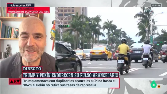 Javier Díaz Giménez señala que EEUU tiene "miedo" del ascenso de China: "Es el otro matón en el patio del colegio" Javier Díaz Giménez señala que EEUU tiene "miedo" del ascenso de China: "Es el otro matón en el patio del colegio"