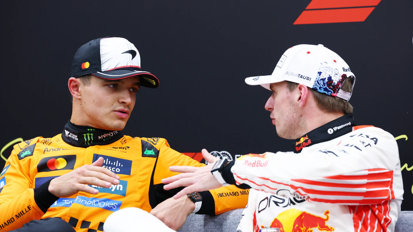 Lando Norris y Max Verstappen Lando Norris y Max Verstappen