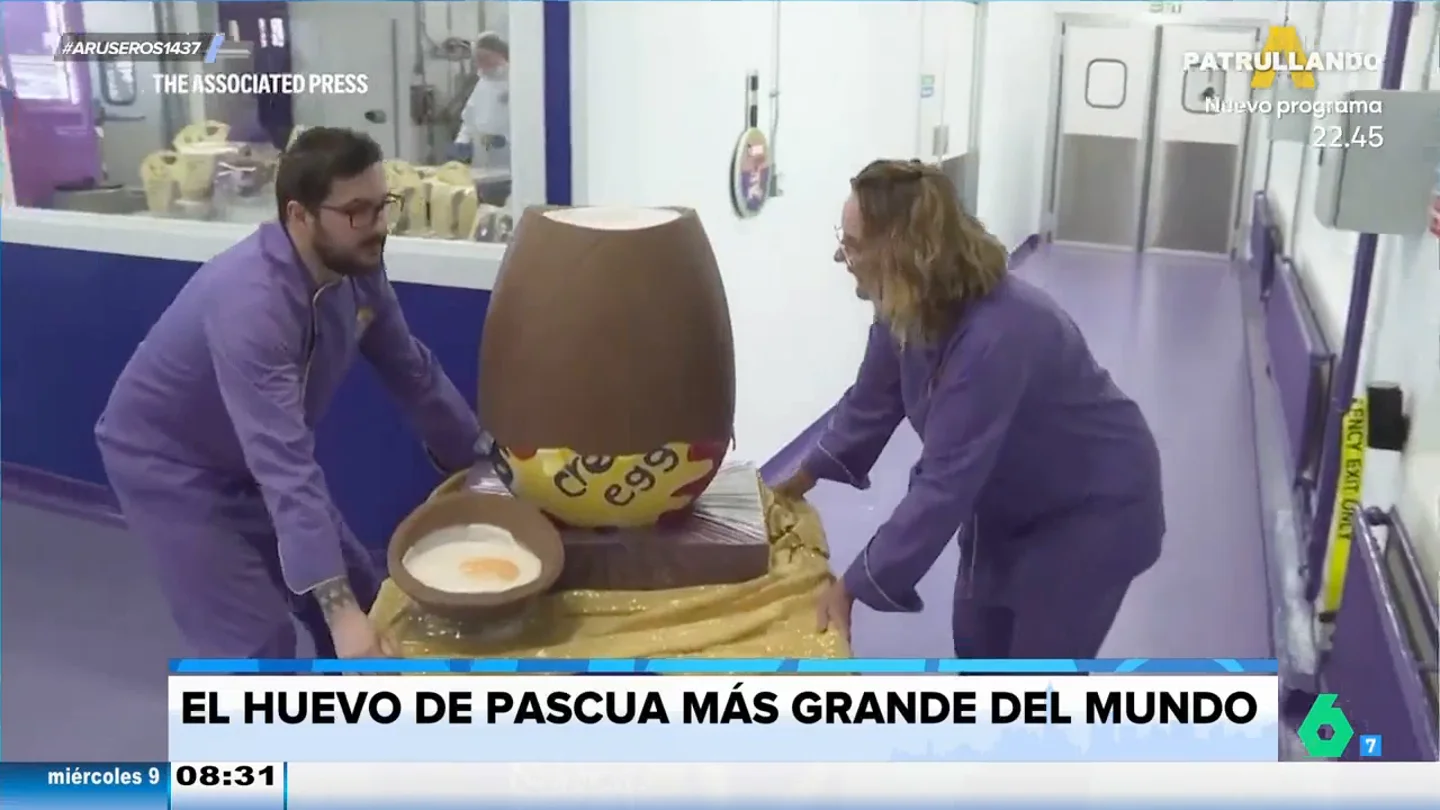 Así es el huevo de Pascua más grande del mundo: una joya para los más chocolateros Así es el huevo de Pascua más grande del mundo: una joya para los más chocolateros