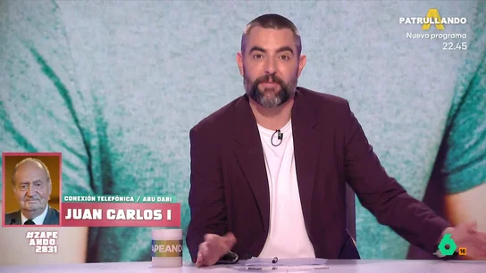 El 'rey Juan Carlos I' explica el verdadero motivo de su demanda a Revilla: "Tengo tarifa plana con 'Legalitas'" El 'rey Juan Carlos I' explica el verdadero motivo de su demanda a Revilla: "Tengo tarifa plana con 'Legalitas'"