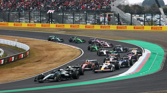 Salida del GP de Japón de Fórmula 1 Salida del GP de Japón de Fórmula 1