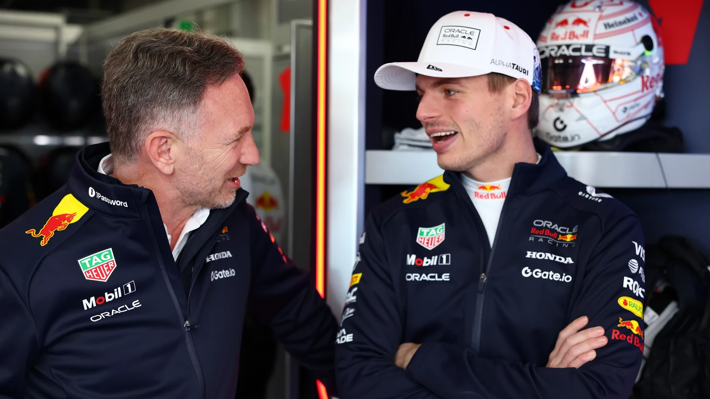 Horner y Verstappen Horner y Verstappen