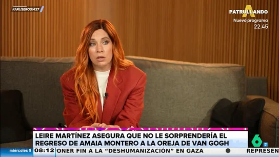 Leire Martínez se sincera sobre Amaia Montero: "Ella es La Oreja de Van Gogh y lo será toda la vida, igual que yo" Leire Martínez se sincera sobre Amaia Montero: "Ella es La Oreja de Van Gogh y lo será toda la vida, igual que yo"