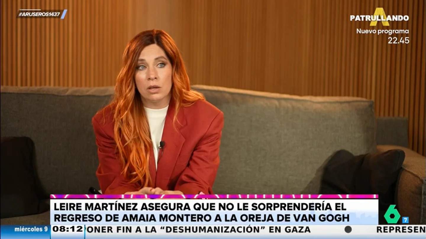 Leire Martínez se sincera sobre Amaia Montero: "Ella es La Oreja de Van Gogh y lo será toda la vida, igual que yo" Leire Martínez se sincera sobre Amaia Montero: "Ella es La Oreja de Van Gogh y lo será toda la vida, igual que yo"