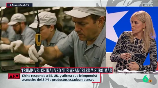 Afra Blanco, tajante: "El arancel es un ajuste de cuentas entre las élites" Afra Blanco, tajante: "El arancel es un ajuste de cuentas entre las élites"