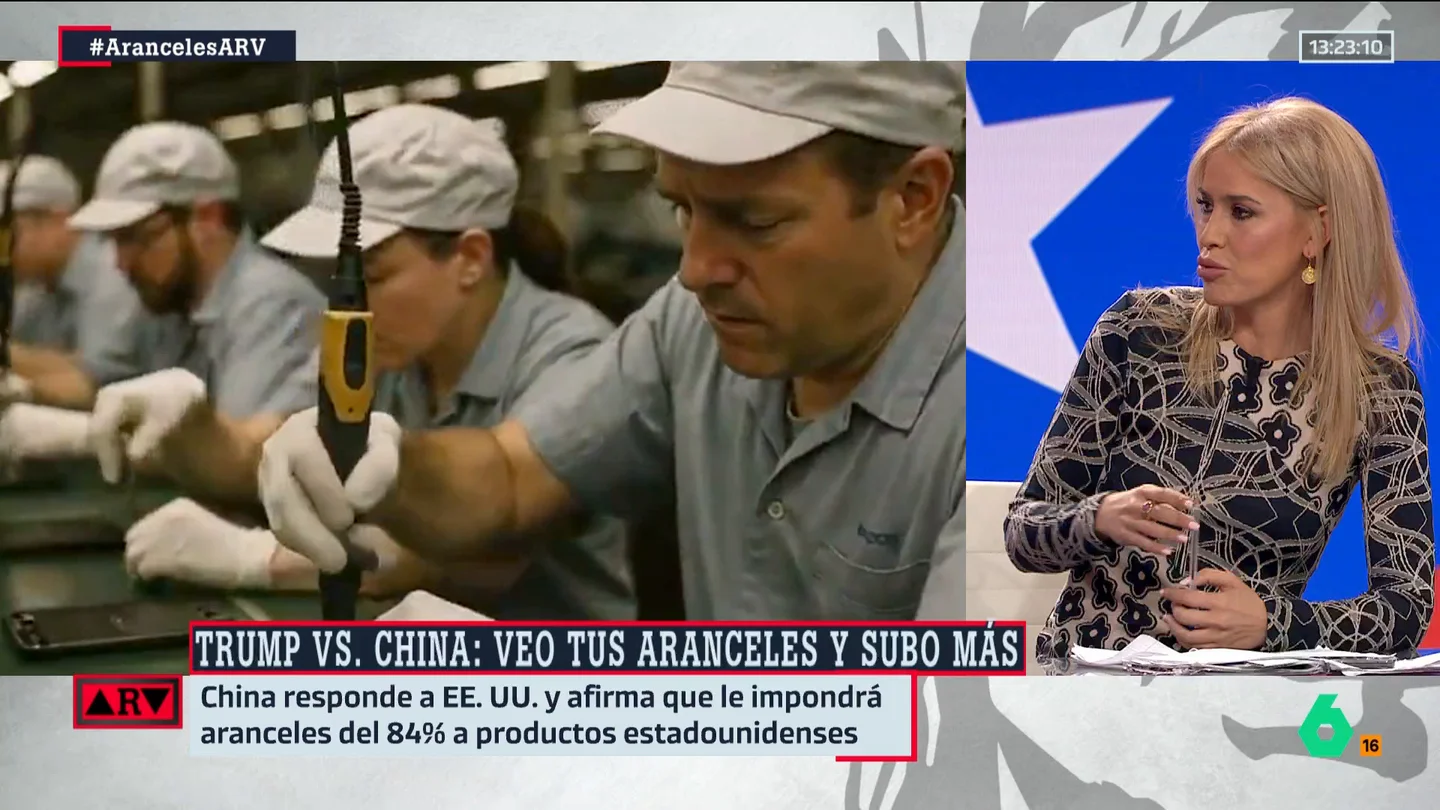 Afra Blanco, tajante: "El arancel es un ajuste de cuentas entre las élites" Afra Blanco, tajante: "El arancel es un ajuste de cuentas entre las élites"