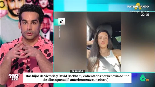 Juan Sanguino desvela 'el plan oculto' de Kim, la novia de Romeo Beckham: "El plan de ella es tirarse al padre" El periodista comparte los rumores entorno a la mala relación de Brooklyn y Romeo Beckham. Sanguino explica que el origen de todo ha sido Kim Turnbull, la novia del hijo mediano de Victoria y David.