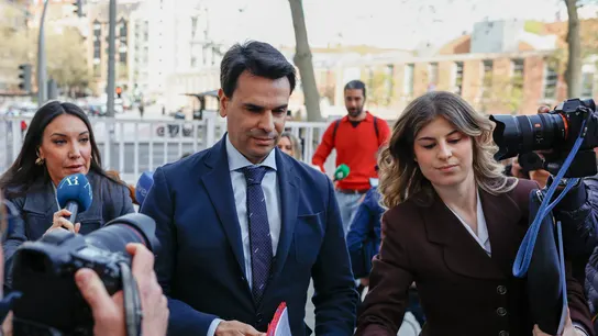 González Amador, novio de Ayuso, llega a los juzgados González Amador, novio de Ayuso, llega a los juzgados