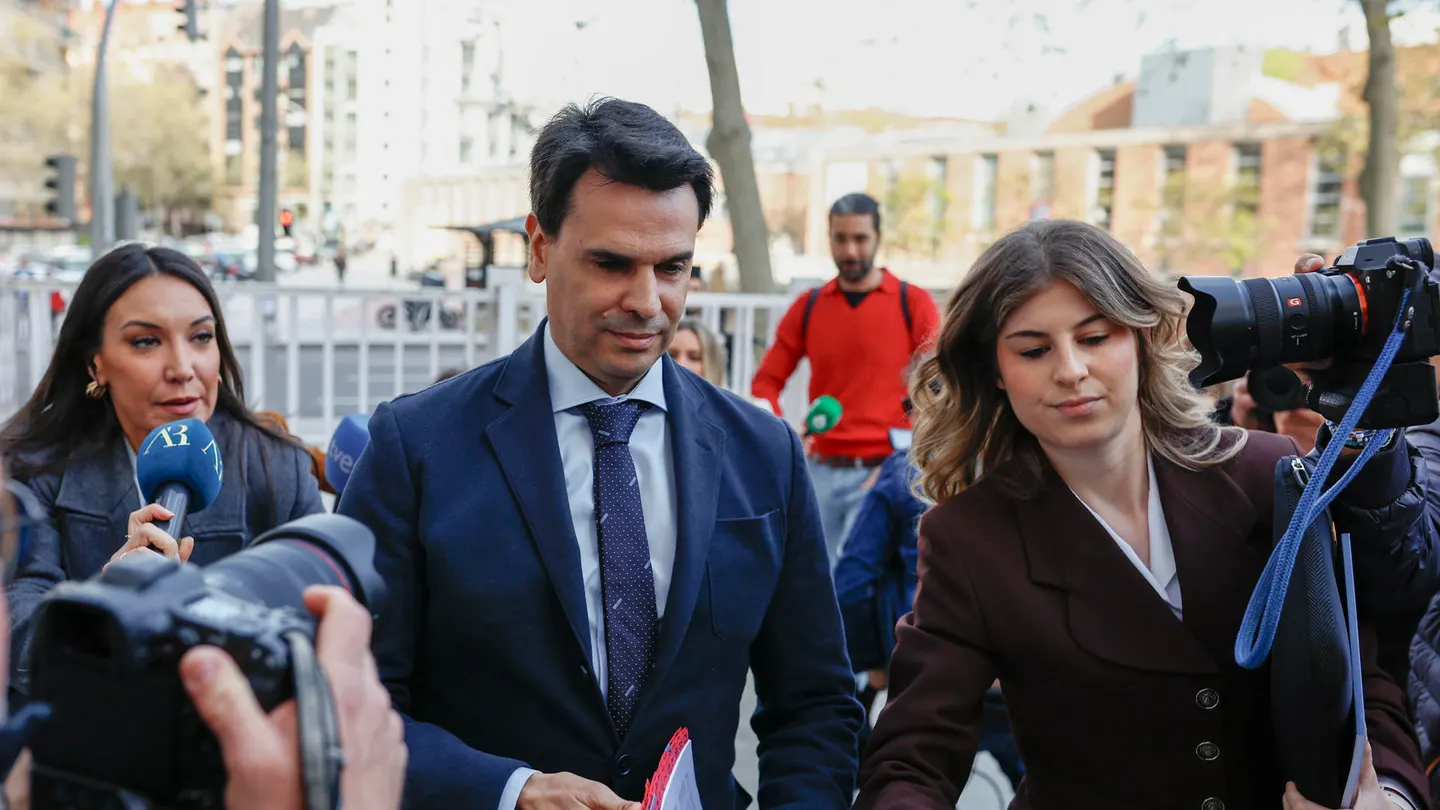 González Amador, novio de Ayuso, llega a los juzgados González Amador, novio de Ayuso, llega a los juzgados