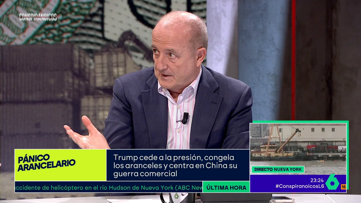 La advertencia de Miguel Sebastián: "Si se juntan China y Europa, EEUU lo va a pasar muy mal" La advertencia de Miguel Sebastián: "Si se juntan China y Europa, EEUU lo va a pasar muy mal"